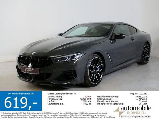 BMW 8er - M850i xDr. Coupé ACC huD Laser M Technik Paket