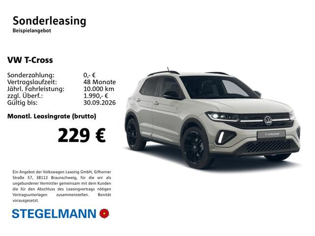 Volkswagen T-Cross - R-Line 1.0 l TSI 85 kW 7-Gang- DSG
