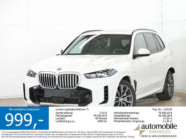 BMW X5 - M Sport xDr.50e AHK Luftfederung Pano ACC HuD