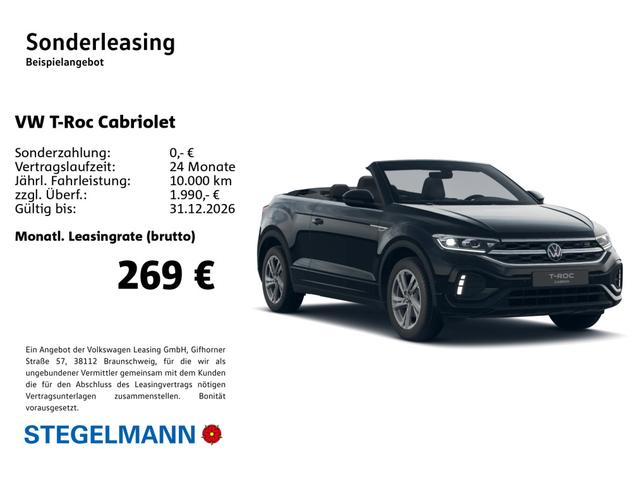 Volkswagen T-Roc Cabriolet - R-Line 1.5 l TSI OPF 7-Gang- DSG