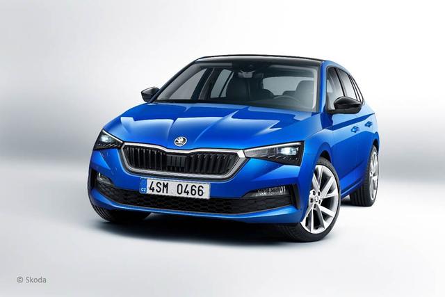 Front Skoda Scala