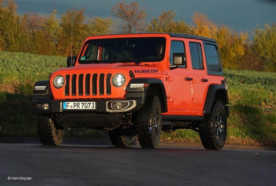 Jeep Wrangler Frontansicht