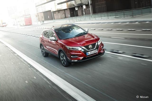nissan qashqai reimport fahraufnahme von vorne