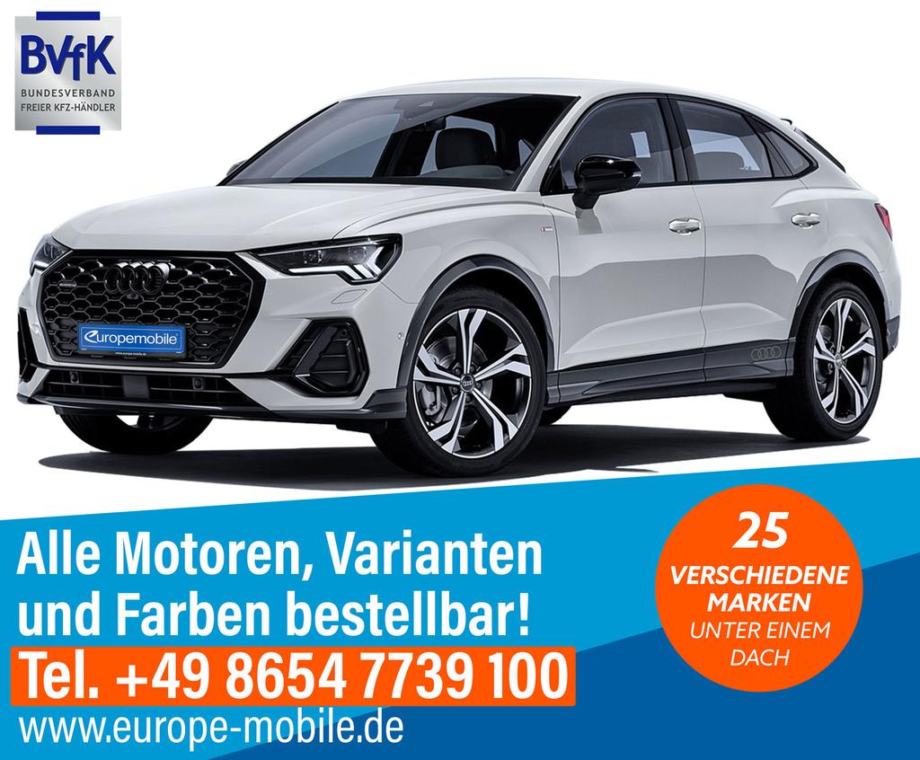 Audi Q3 Sportback D13 40 Tfsi 190 Quattro S Tronic Fahrzeugangebot Von Europemobile