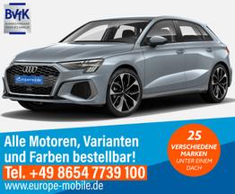 Audi A3 Sportback S Line 35 Tfsi S Tronic 150 D6 Fahrzeugangebot Von Europemobile