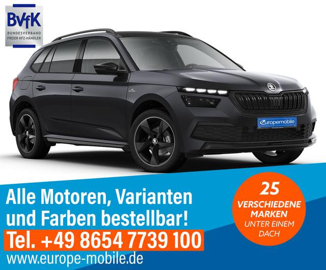 Skoda Kamiq - Monte Carlo Limited (D4) 1.5 TSI DSG 150 NAVI|VIRTUAL|VOLL-LED|KESSY|PANO|SUNSET|5J.GARANTIE UVM. (Vorlauf 20.02.2026)