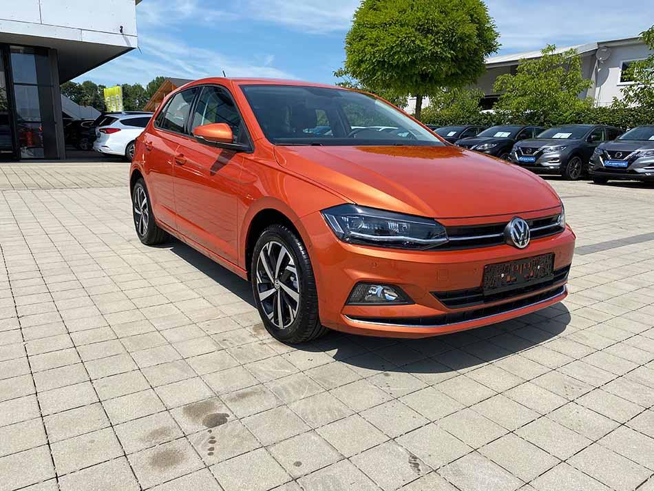 VW Polo Highline 2020 (D4) 1.0 TSI OPF 115 LED, Parklenk, App-Connect