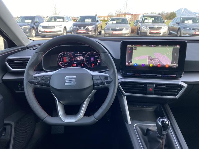Seat Leon Sportstourer ST FR NEW 1.5 TSI ACT 150 Interieur Lenkrad Multimedia