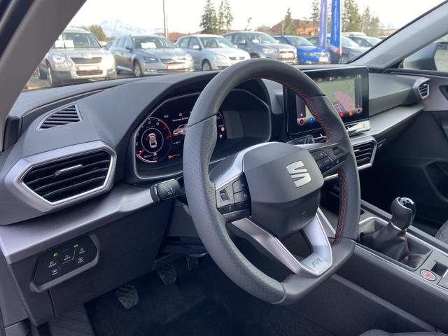 Seat Leon Sportstourer ST FR NEW 1.5 TSI ACT 150 Interieur Lenkrad Cockpit