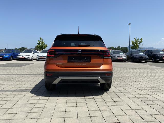 VW T-Cross Style Design 1.0 TSI hinten