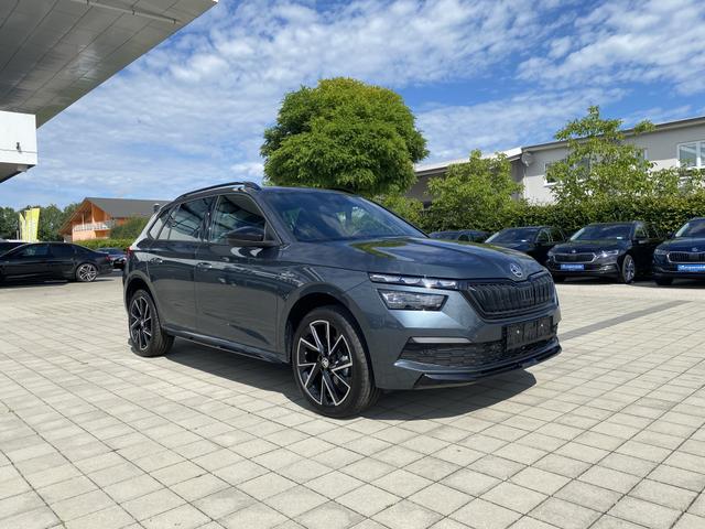 Skoda Kamiq - Monte Carlo Limited (D4) 1.5 TSI DSG 150 NAVI, VIRTUAL, VOLL-LED, KESSY, PANO, SUNSET UVM. (Vorlauf 24.08.2025