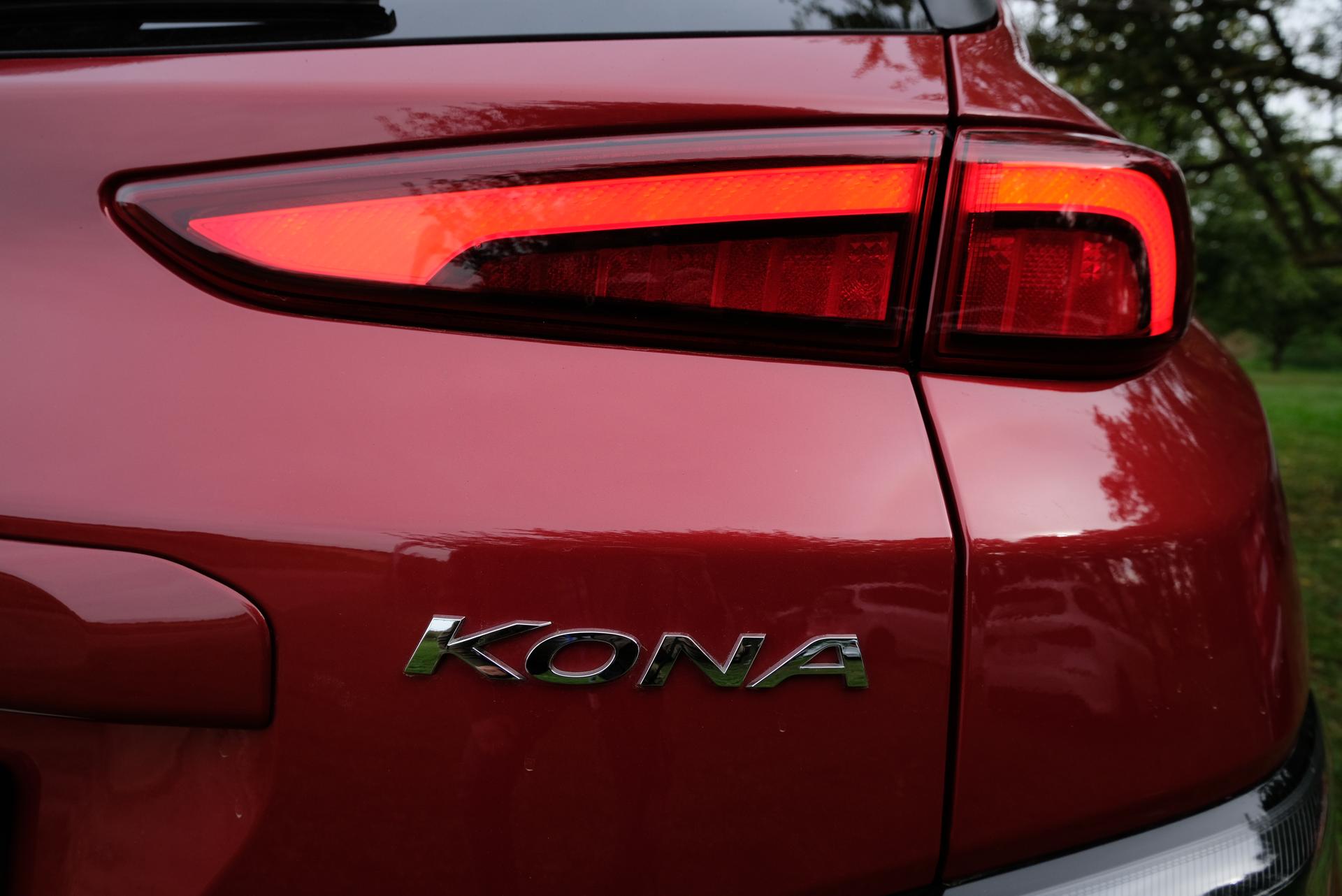 Hyundai Kona Facelift Rückleuchte
