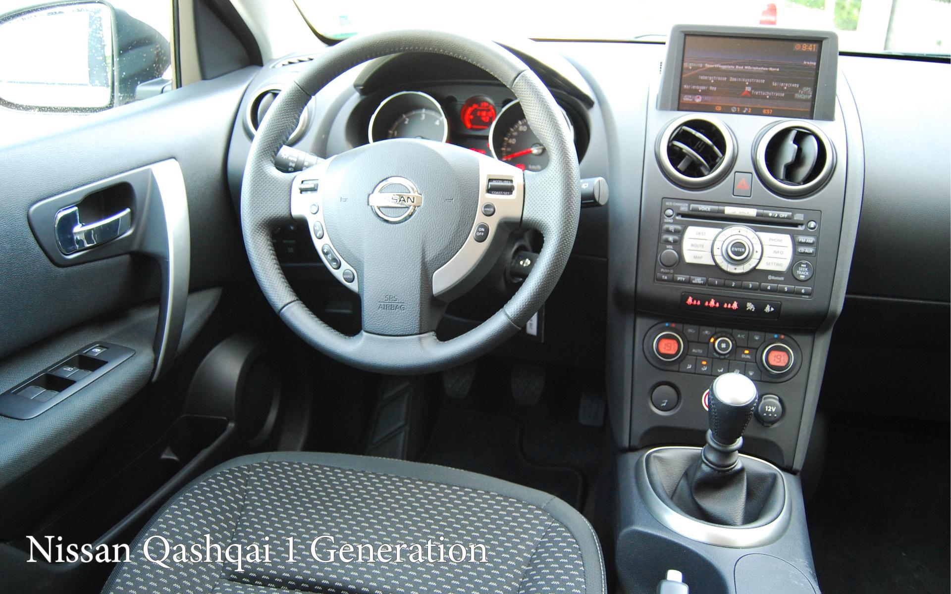 Nissan Qashqai 1 Modellgeneration Innenraum 