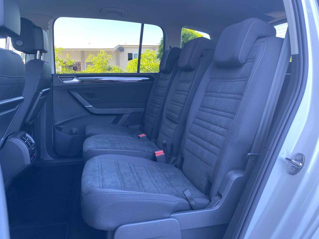 Innenraum Rücksitzbank VW Touran Highline 1.5 TSI 