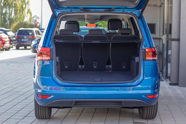 Kofferraum VW Touran Highline 1.5 TSI 150 DSG