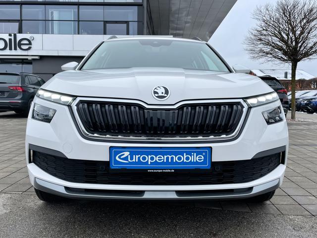Front Skoda Kamiq STYLE Moon-Weiß Perleffekt