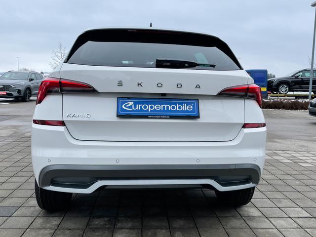 Heck Skoda Kamiq STYLE Moon-Weiß Perleffekt