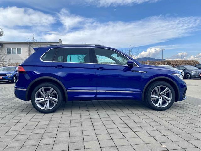 Beifahrerseite VW Tiguan R-Line Lapiz Blue Metallic
