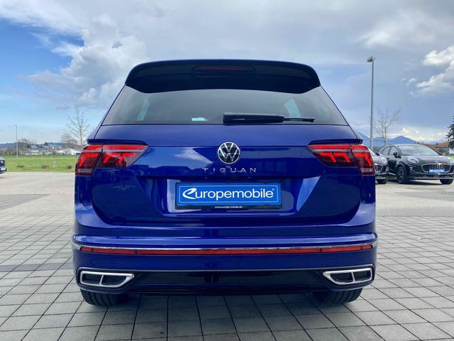 Heck VW Tiguan R-Line Lapiz Blue Metallic