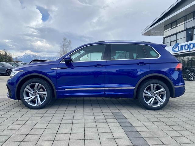 Fahrerseite VW Tiguan R-Line Lapiz Blue Metallic 