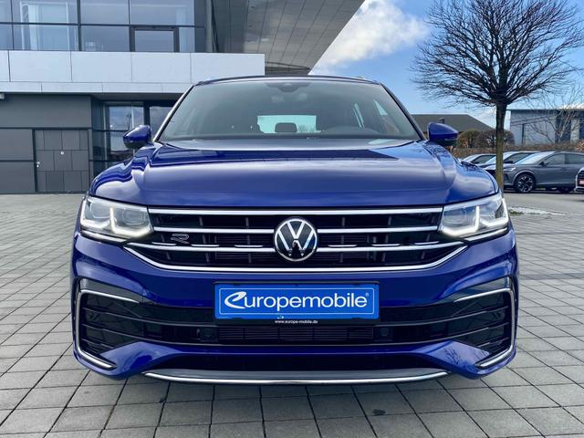 Front VW Tiguan R-Line Lapiz Blue Metallic 1.5 TSI DSG