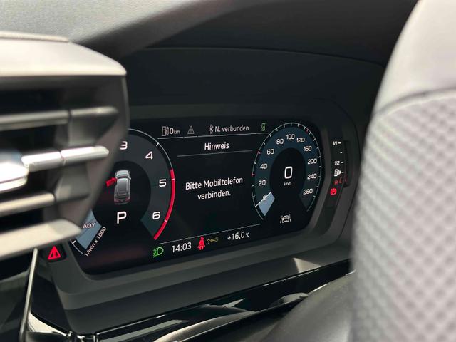 Digitalescockpit Audi A3 Sportback S-line