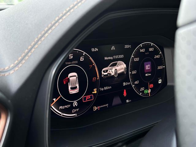 Digitalescockpit Cupra Formentor 1.5 TSI 150 PS