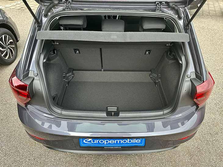 Kofferraum VW Polo 1.0 TSI