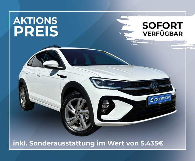 Volkswagen Taigo - R-Line (D9) 1.5 TSI OPF 150 DSG (Lager) iQ.DRIVE|PARK&COM.|MATRIX|APP|KEYLESS|XDS|2ZKLIMA|UVM. (Vorlauf 30.11.2025)