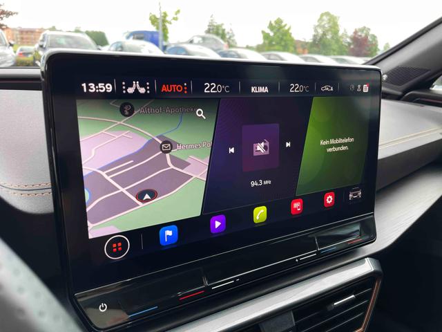 Touchscreen Display Cupra Formentor VZ 2.0 TSI 4Drive 310 PS DSG