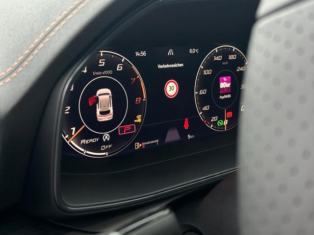 Digitalescockpit Cupra Formentor VZ 2.0 TSI 4Drive 310 PS