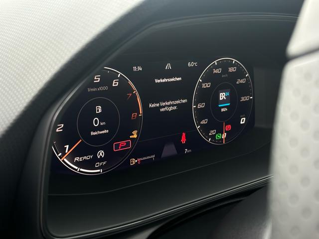 Digitales Cockpit Cupra Leon Sportstourer VZ NAVI WINTER 2.0 TSI 228kW