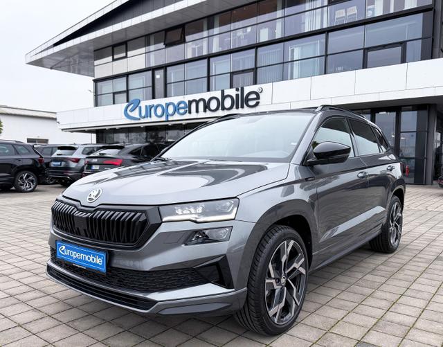 Vorne Skoda Karoq 2025 SPORTLINE 1.5 TSI 150 DSG 
