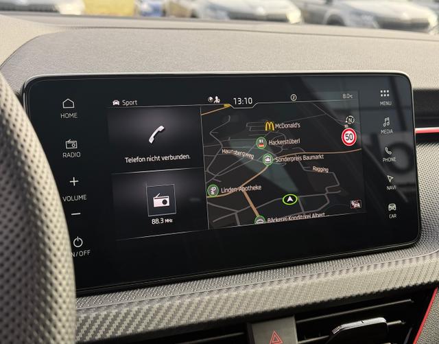 Touchscreen Display Skoda Scala Monte Carlo 1.5 TSI 110kW DSG