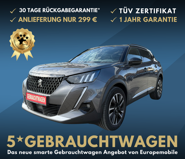 Peugeot 2008 - GT Pack 1.2 Pure Tech 130 EAT8 S&S NAVI, VOLL-LED, VIRTUAL, SHZ, P. ASSIST, UVM.