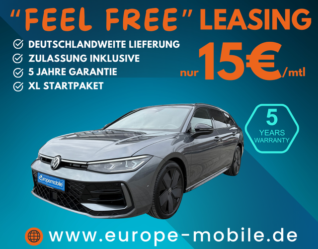 Volkswagen Passat Variant - R-Line 2025 2.0 TDI 4MOTION 193 DSG (Leasingaktion) BLACK/IQ/HEAD/AHK/PANO/ASSIST/UVM.