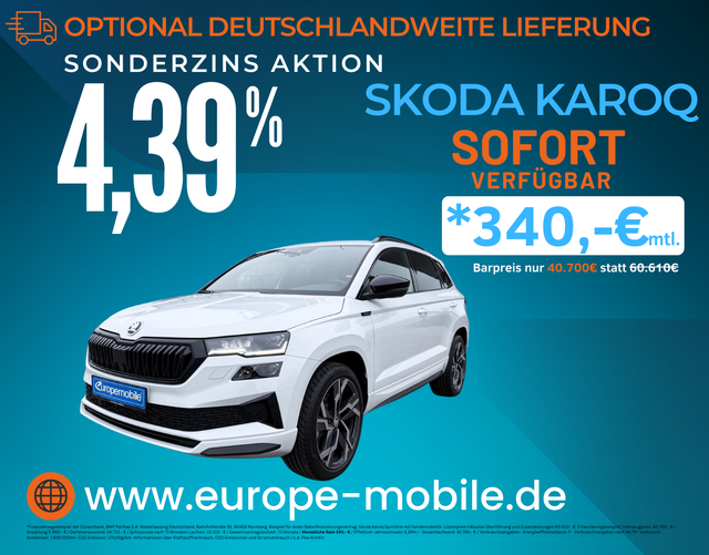 Skoda Karoq - SPORTLINE 2.0 TSI ACT 4x4 190 DSG (Lager) 19