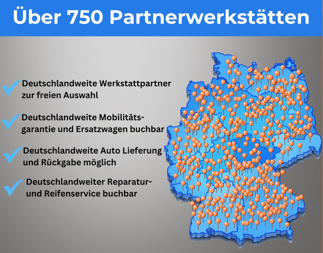 Über 700 Partnerwerkstätten