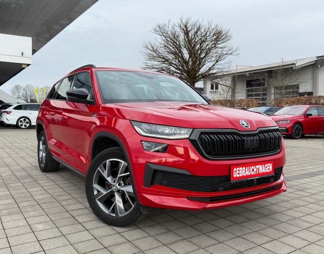 Skoda Kodiaq - SPORTLINE (D6) 2.0 TSI 4x4 190 DSG LED Matrix DCC virtuell Cocpit