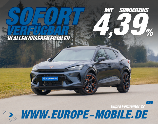 Cupra Formentor - VZ 2.0 TSI 333 DSG 4Drive (Lager) MATRIX/PANO/EASY/AHK/MEMORY/WINTER/UVM.