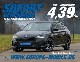 Skoda Scala Monte Carlo