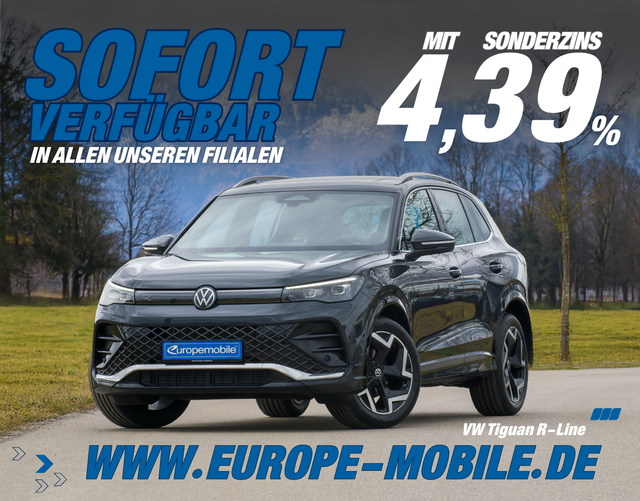 Volkswagen Tiguan - 2025 H5 R-LINE 1.5 eTSI OPF 150 DSG (Lager) PANO/RDKS/ACC/LED-PLUS/UVM.