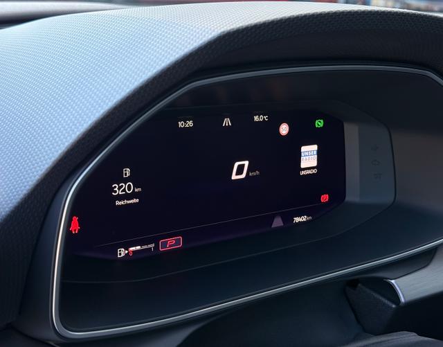 Digitales Cockpit Seat Leon Sportstourer ST FR