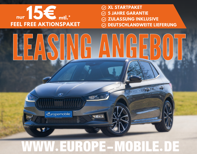 Skoda Fabia - MONTE CARLO PLUS 2025 1.0 TSI 85kW DSG (Leasingaktion) PANO|VOLL-LED|NAV|KESSY|KAM|5J.GARANTIE|UVM.