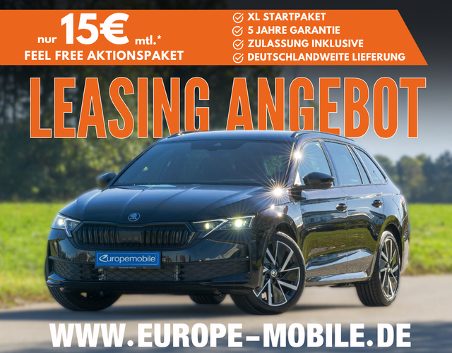Skoda Octavia Combi - SPORTLINE 2025 1.5 TSI mHEV 110kW DSG (Leasingaktion) ASSISTENZ|INFO.PLUS|LICHT.PLUS|WINTER.PLUS|18