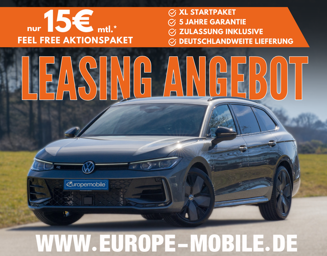Volkswagen Passat Variant - 2025 R-Line 2.0 TSI 4MOTION 265 DSG (Leasingaktion) BLACK/IQ/HEAD/AHK/PANO/ASSIST/UVM.