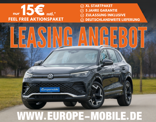 Volkswagen Tiguan - 2025 H5 R-LINE 1.5 eTSI OPF 150 DSG (Leasingaktion) PANO/RDKS/ACC/LED-PLUS/UVM.