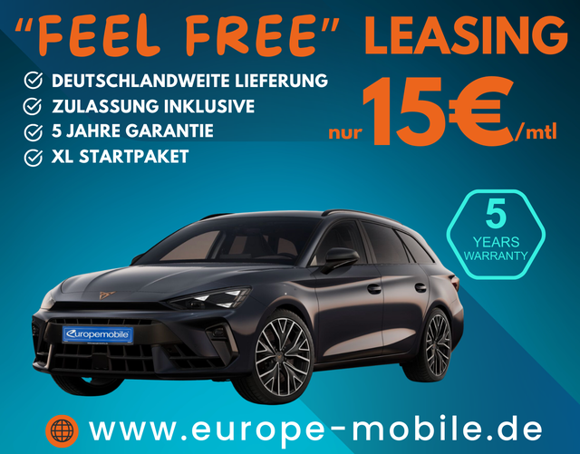 Cupra Leon Sportstourer VZ 2.0 TSI 245 kW DSG (Leasingaktion) 