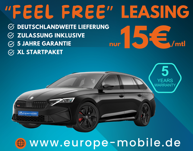 Skoda Octavia Combi - 2025 H5 RS TOP 5J.GARANTIE 2.0 TSI 195kW DSG (Leasingaktion) 5J.GARANTIE/PANO/MATRIX/NAV/AHK/CANTON/UVM.
