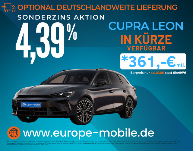 Cupra Leon Sportstourer VZ 2.0 TSI 245 kW DSG